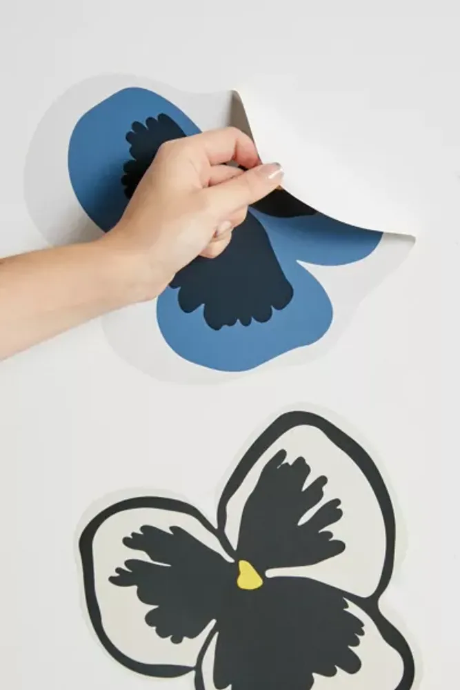 Pansy Wall Decal Set
