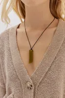 Annie Genuine Stone Cord Necklace