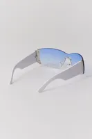 Brittney Y2K Classic Shield Sunglasses
