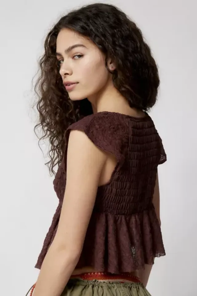 UO Heavenly Babydoll Top