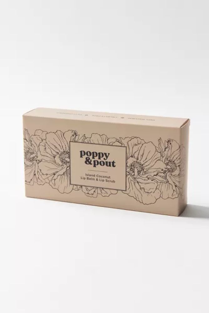 Poppy & Pout Lip Care Duo Gift Set
