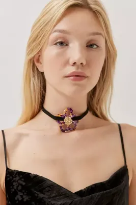 Betty Floral Corded Necklace