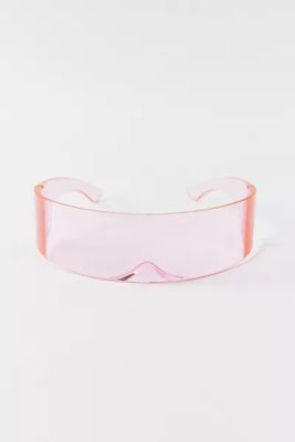 Nesta Rectangle Wraparound Sunglasses