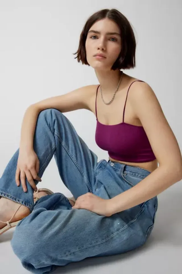 Urban Outfitters Out From Under Riley Seamless Low-Back Cropped Top