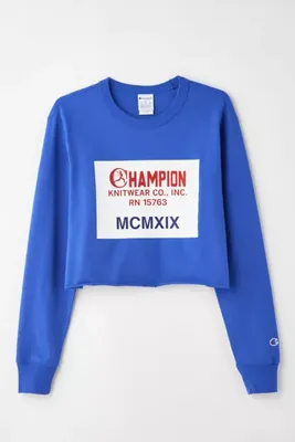 CHAMPION Long Sleeve Women's Sweatshirt Pink Size Medium RN 15763