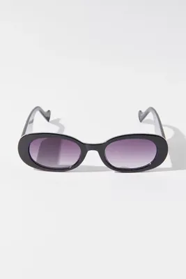 Clem Chunky Oval Sunglasses