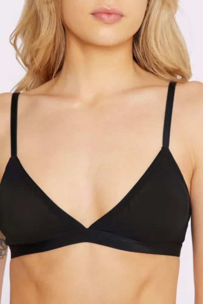 Urban Outfitters Parade Sexy Silky Mesh Luxe Triangle Bralette