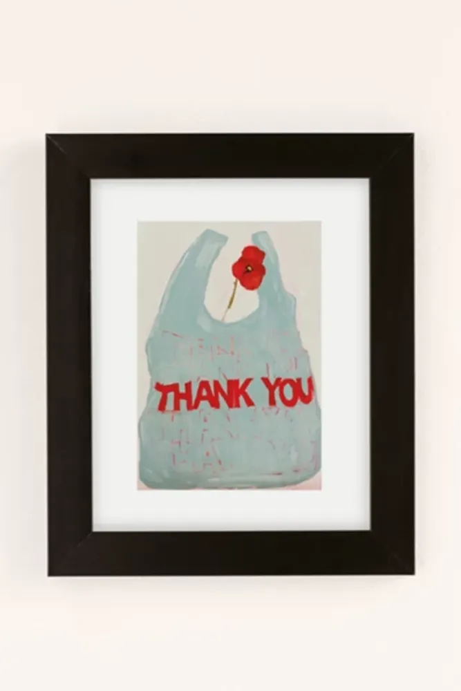 Lindsey Cherek Waller Thank You Bag Art Print