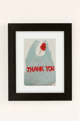 Lindsey Cherek Waller Thank You Bag Art Print