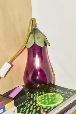 Eggplant Table Lamp