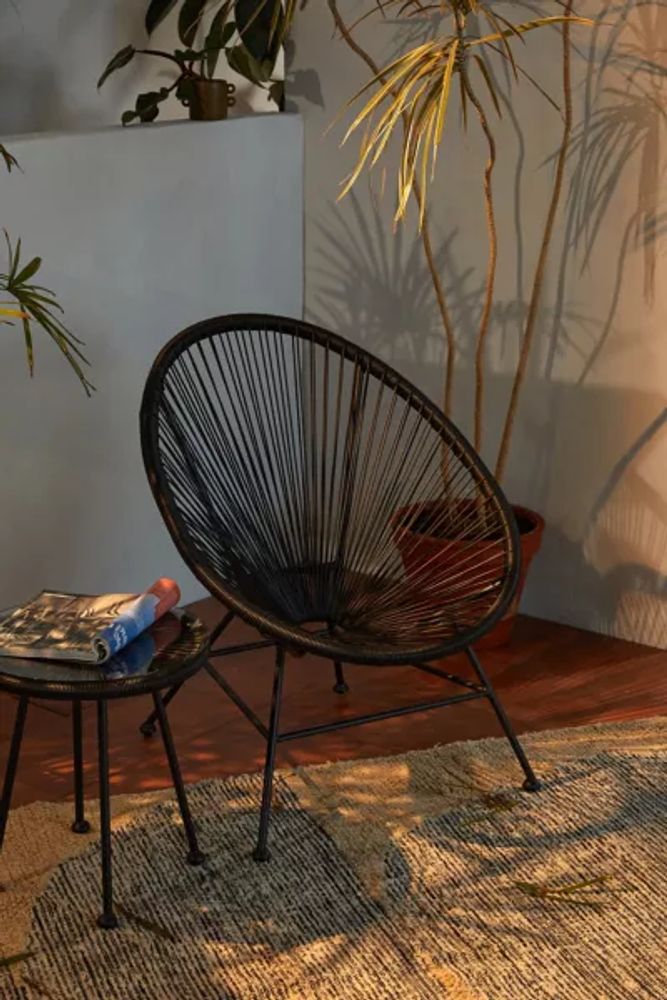 club bon Schaap Urban Outfitters Acapulco Indoor/Outdoor Woven Chair | The Summit