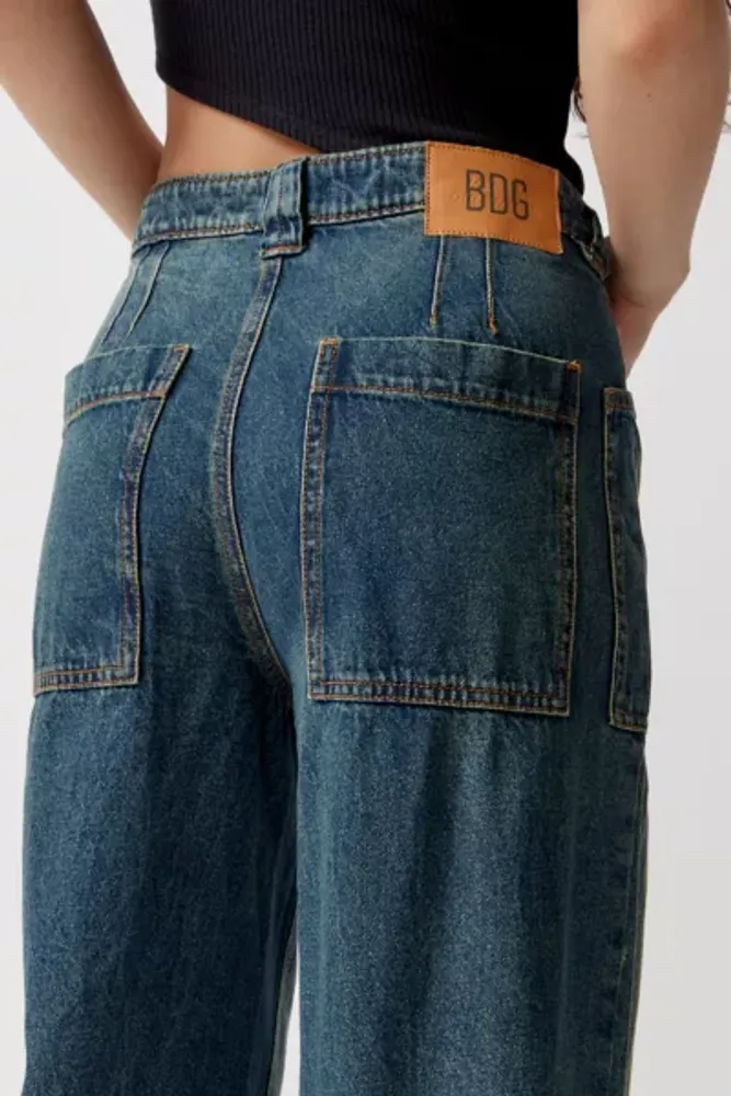 BDG Bella Baggy Patch Pocket Jean