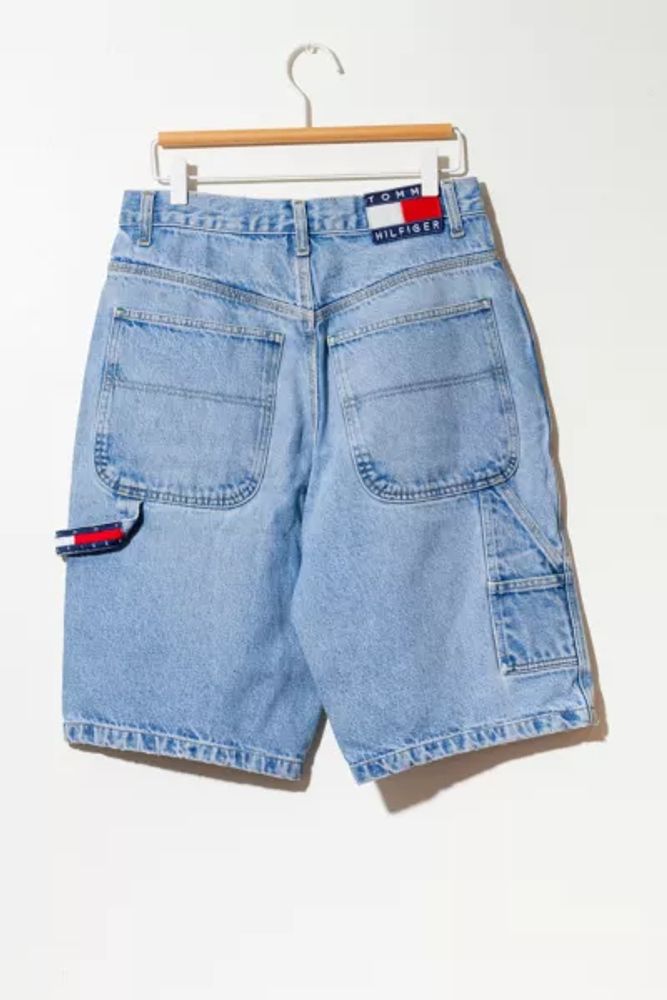 eerlijk Autonomie doorgaan met Urban Outfitters Vintage 1990s Tommy Hilfiger 29" x 12" Distressed Denim  Shorts | The Summit