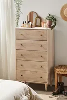 Amelia Tall Wooden Dresser