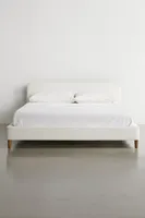Riley Linen Platform Bed