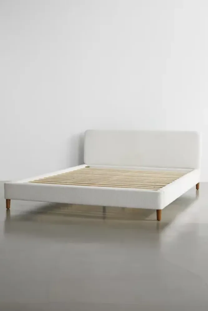 Riley Linen Platform Bed