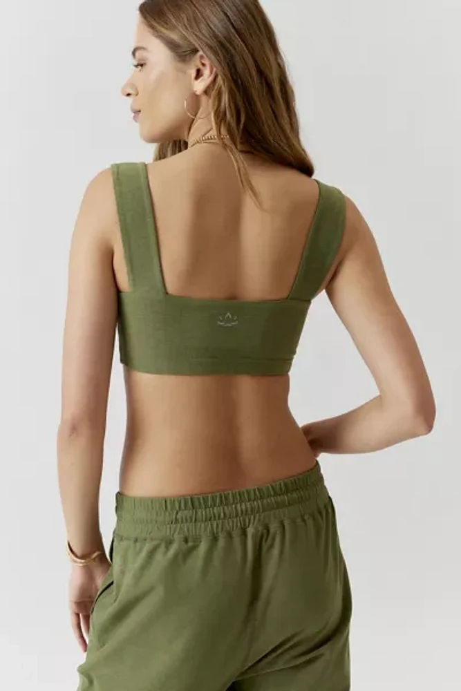 Beyond Yoga Spacedye Square Neck Cropped Top