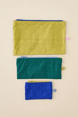 BAGGU Flat Pouch Set