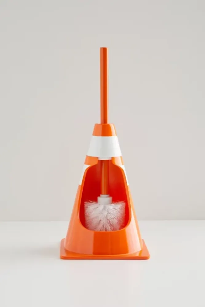 Traffic Cone Toilet Brush