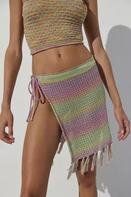 Out From Under Crochet Sarong Cover-Up