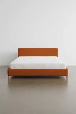 Riley Velvet Platform Bed