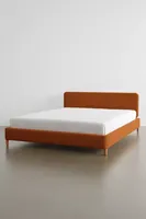 Riley Velvet Platform Bed