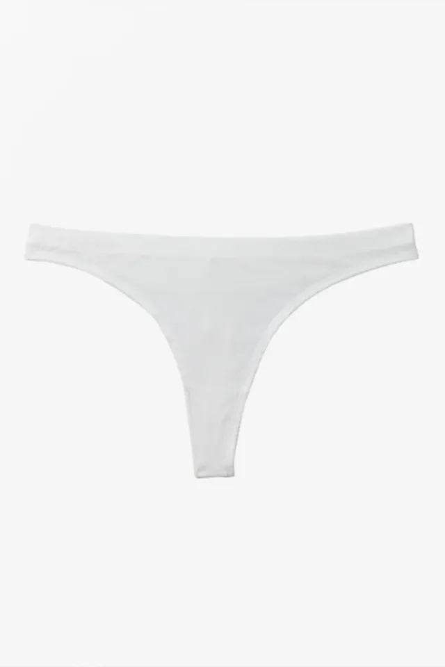 Low-Rise Logo Graphic Thong Underwear