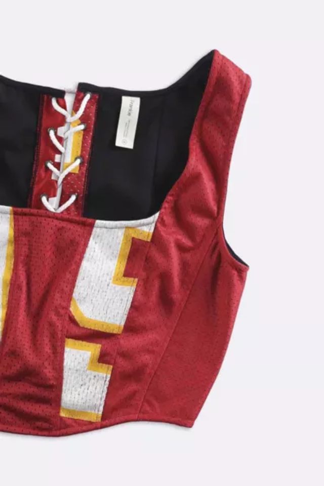 Urban Outfitters Frankie Collective Rework Titans NFL Corset 001