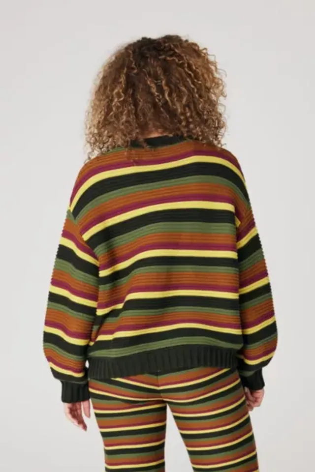 Urban Outfitters Back Cotton Ribbed Ottoman Pullover |