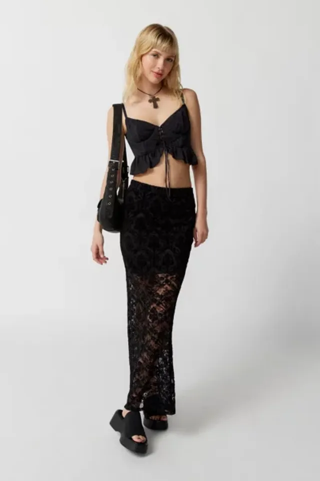 Out From Under Amie Ruched & Ruffled Strapless Tube Top