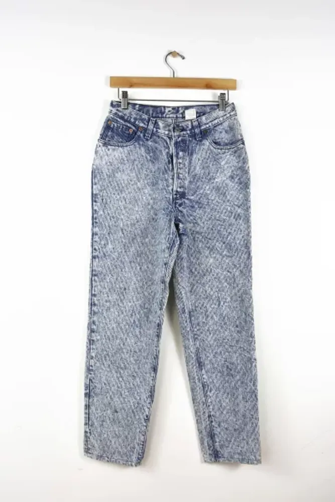 Urban Outfitters Vintage Levi's 501 Pin Striped High Waisted Jeans | The  Summit