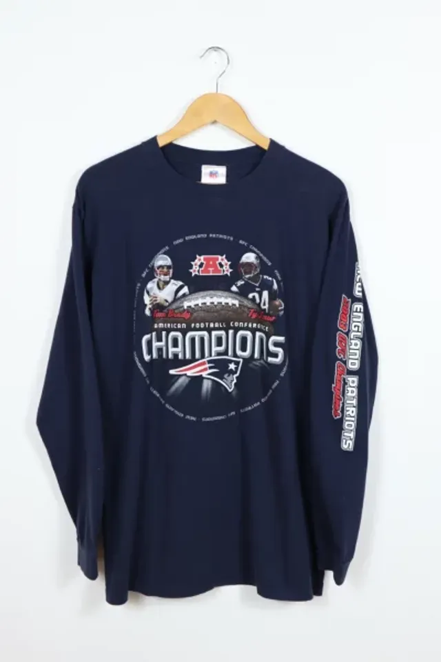 Vintage 1996 New England Patriots AFC Champs Tshirt - XL