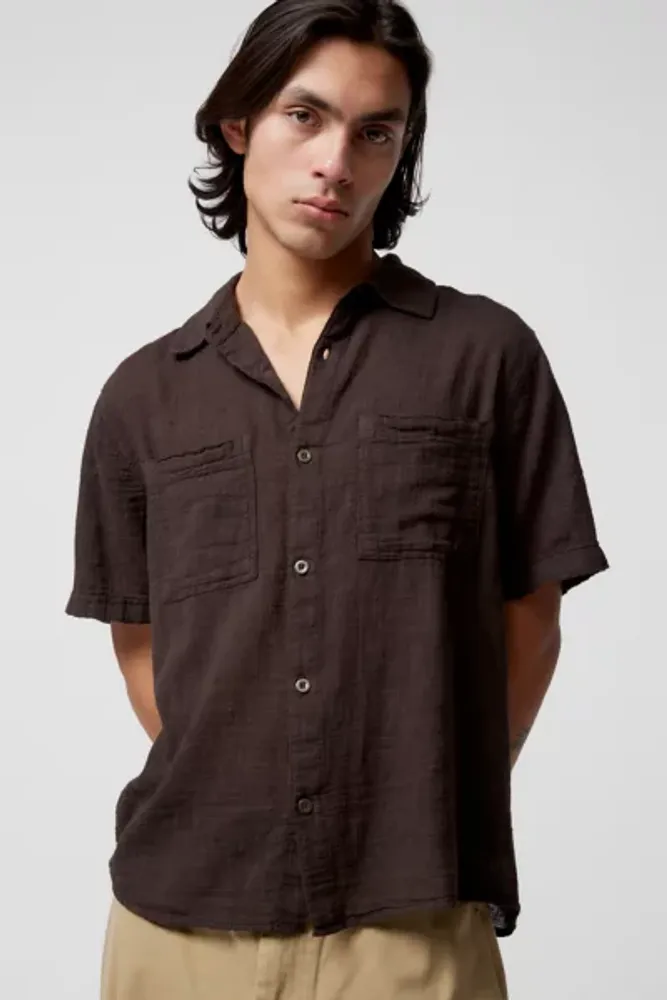 Urban Outfitters BDG Solid Gauze Shirt