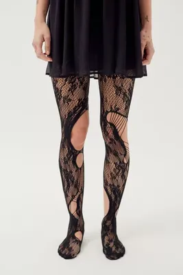 Cutout Lace Tight