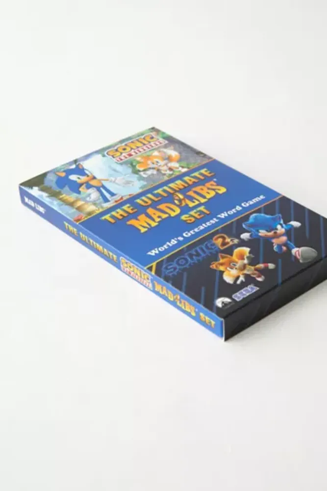 The Ultimate Sonic The Hedgehog Mad Libs Set: World's Greatest Word Game UO Exclusive Edition