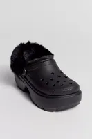 Crocs Stomp Faux Fur-Lined Clog