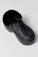 Crocs Stomp Faux Fur-Lined Clog