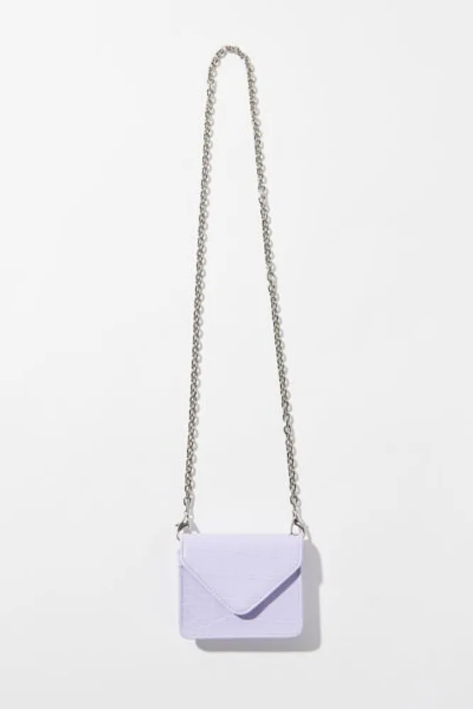 Urban Outfitters Uo Mini Messenger Bag - Dark Purple One Size