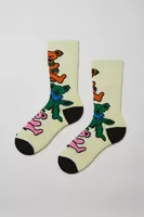 Grateful Dead Dancing Bear Crew Sock