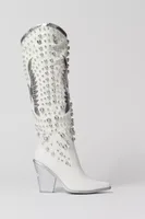 Azalea Wang Upbeat Rhinestone Cowboy Boot