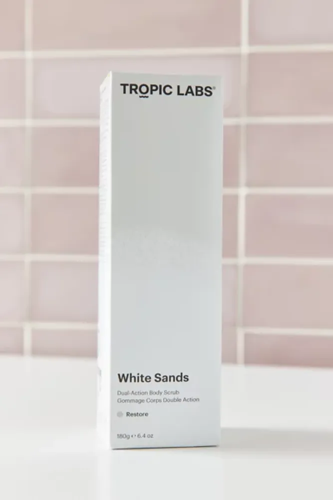 Tropic Labs White Sands Dual-Action Body Scrub