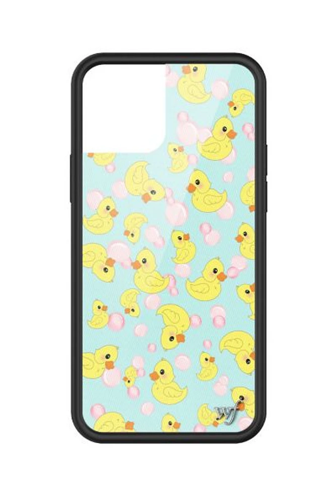 Wildflower What The Duck iPhone Case