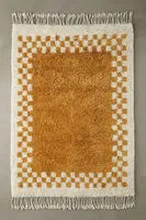 Checker Border Rug