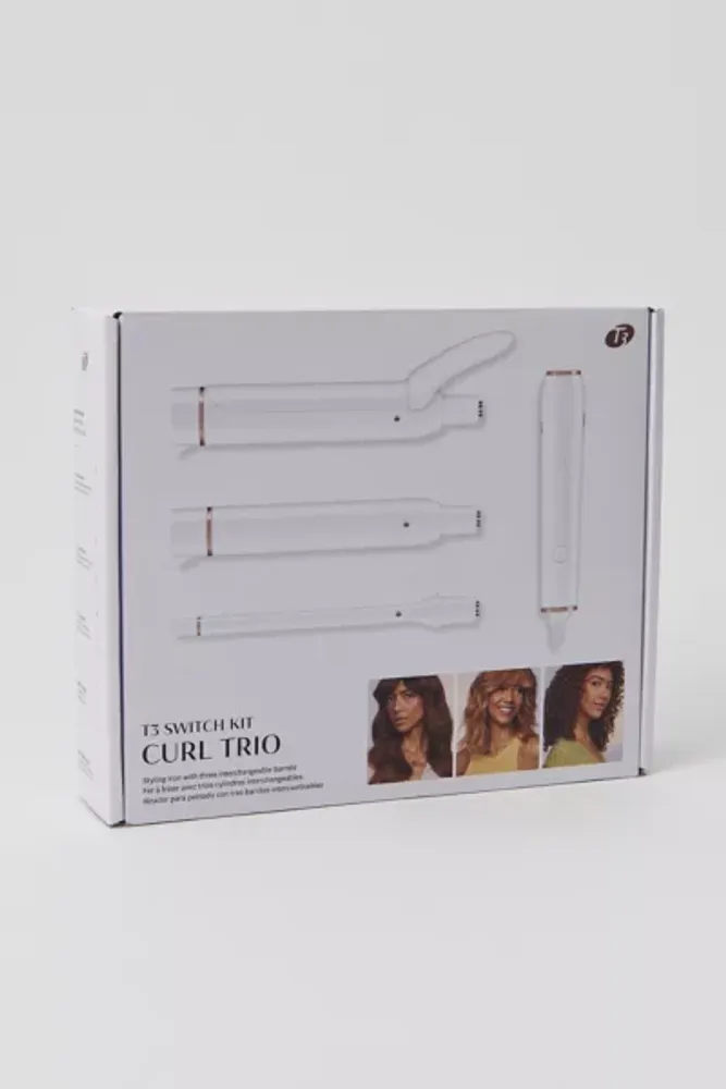 T3 Switch Kit Curl Trio Interchangeable Styling Iron