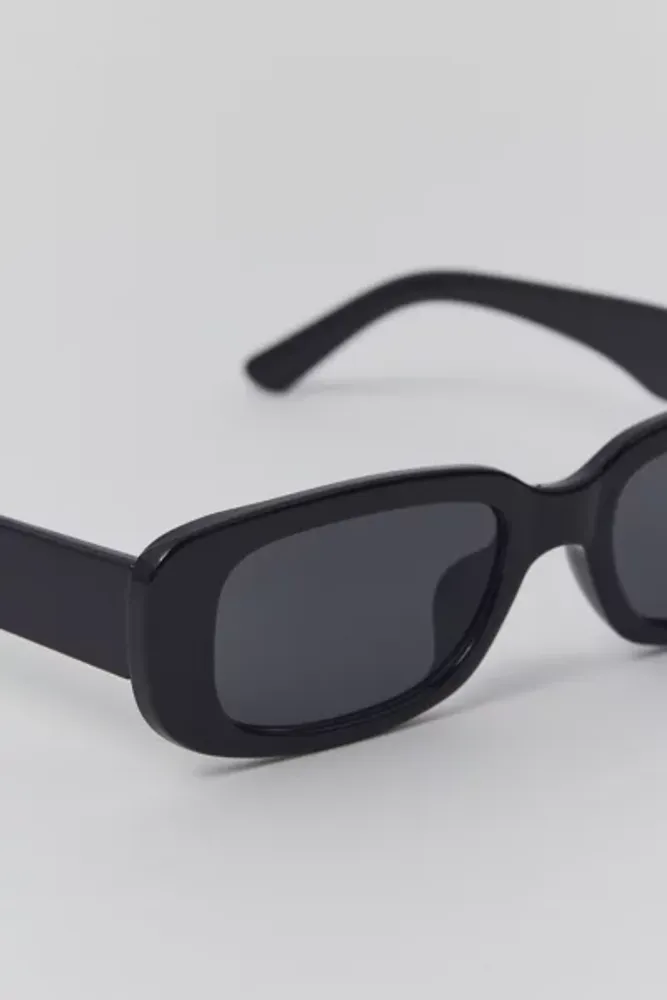 Marin Plastic Rectangle Sunglasses