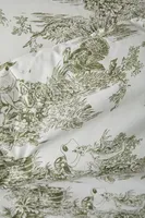 Frog Toile Cotton Percale Comforter Set