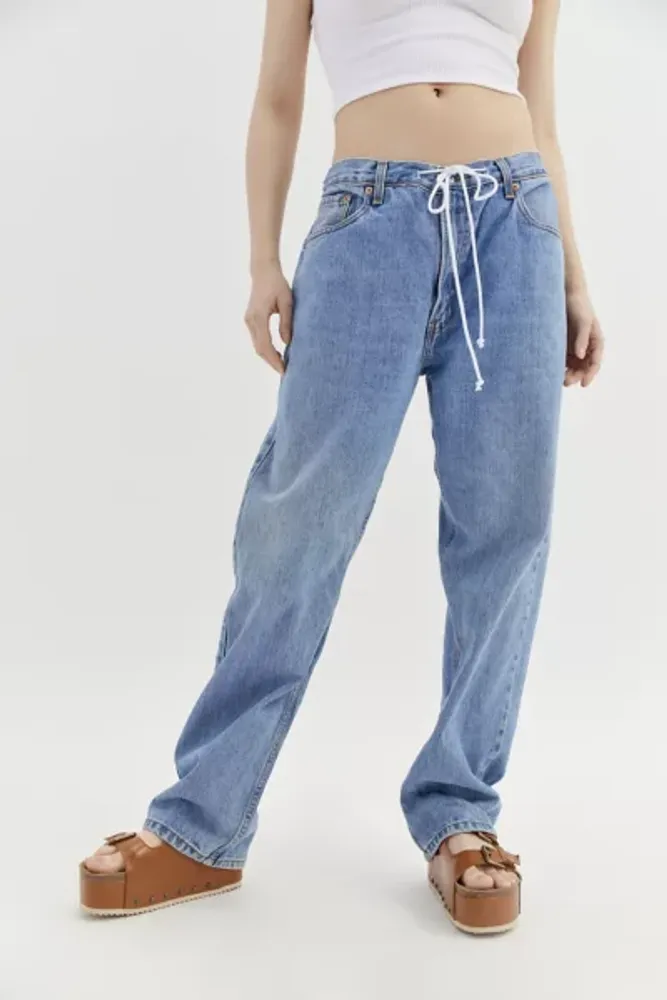 Urban Renewal Remade Levi’s® Drawstring Waist Baggy Jean