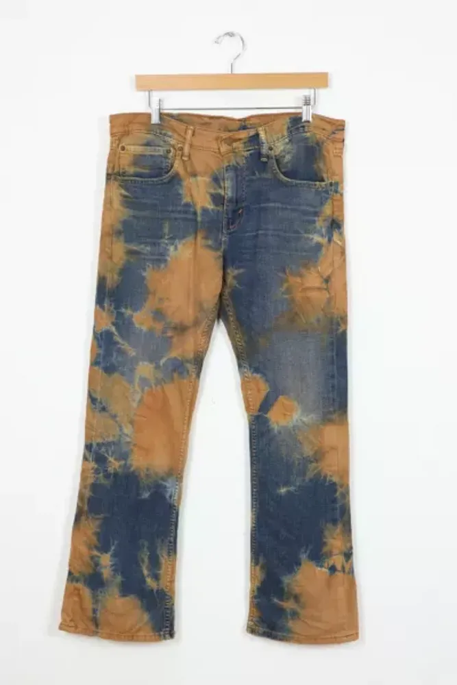 Urban Outfitters Vintage Reworked Rust Dyed Levi's 527 Boot Cut Jeans | The  Summit