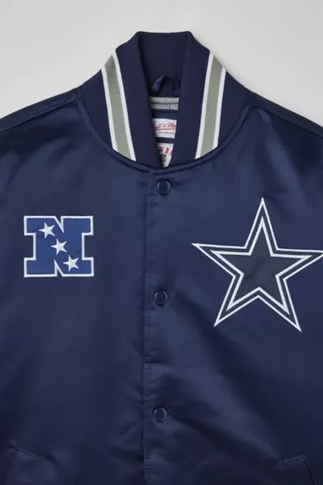 Mitchell & Ness Dallas Cowboys Navy Blue Satin – Exclusive