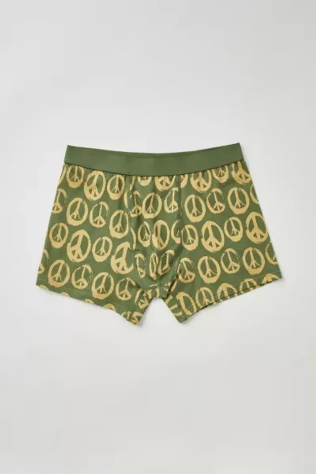 Urban Outfitters Allover Peace Sign Boxer Brief